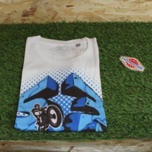 ΚΟΝΤΟΜΑΝΙΚΗ ΜΠΛΟΥΖΑ S3 (WHITE/BLUE) (XL)